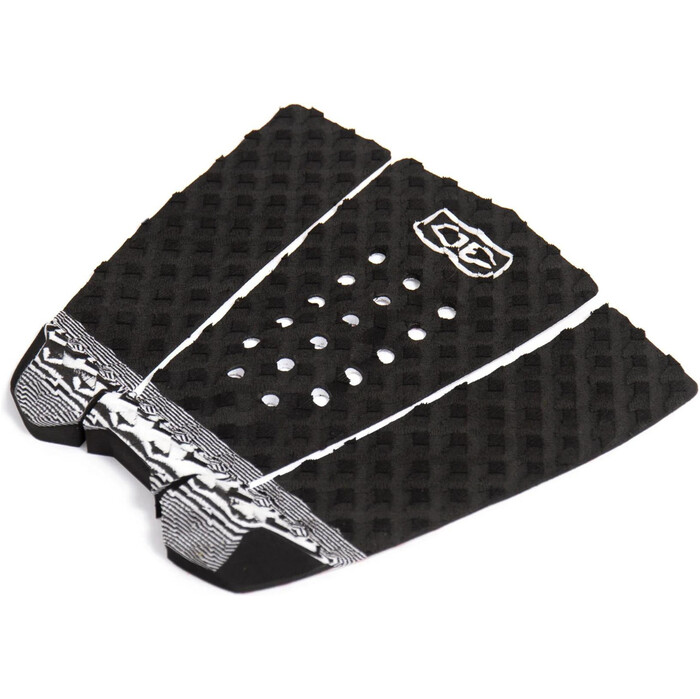 2024 Ocean and Earth Simple Jack Hybrid Surfboard Grip Tail Pads OESATP55 - Black / White